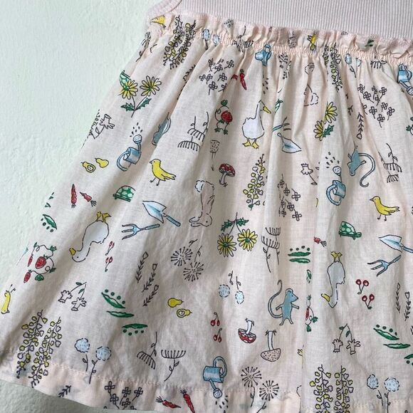 Nordstrom Baby Girl’s Light Pink Garden Animal Themed Dress One Piece Size 6M - Picture 3 of 6